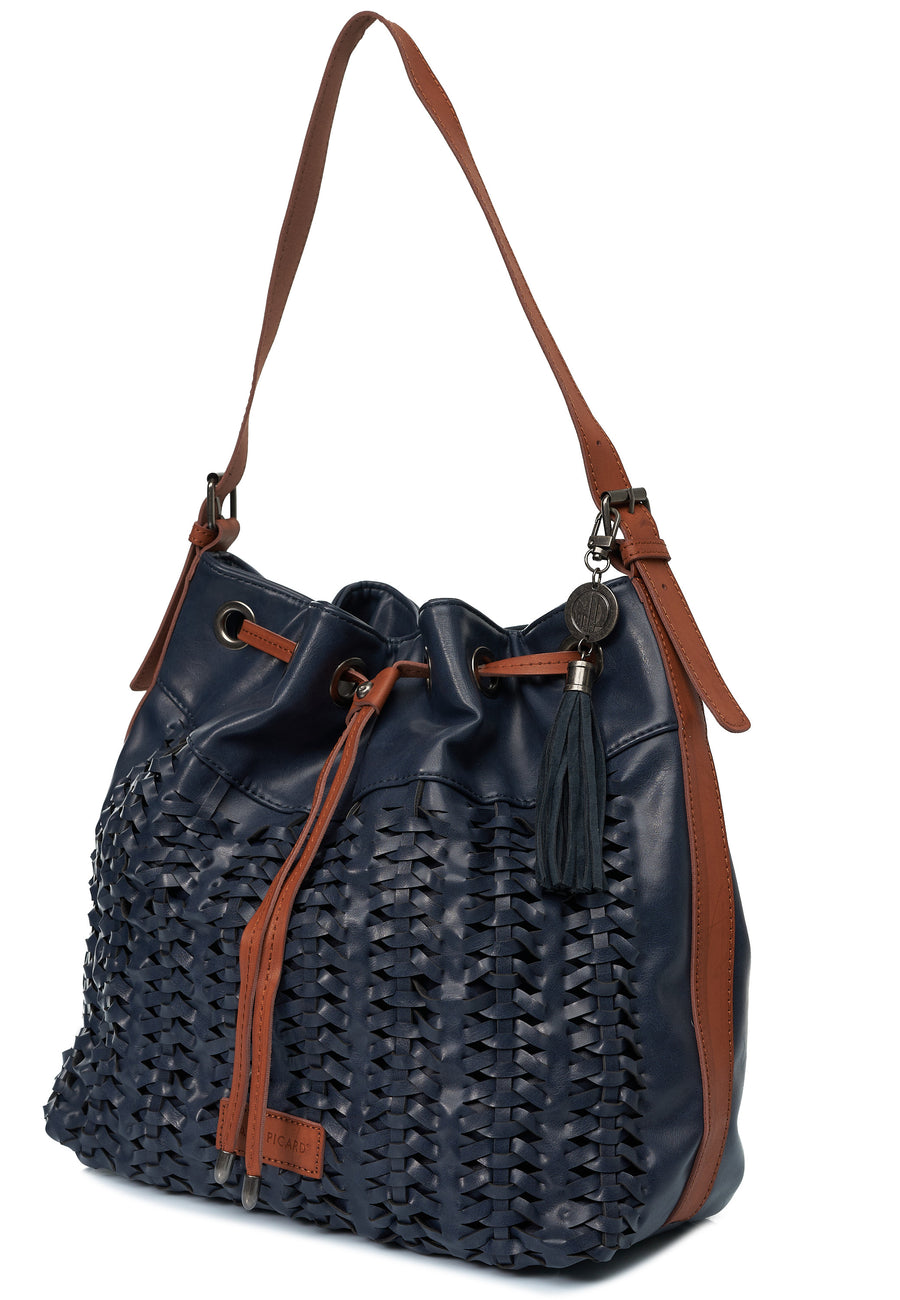 Tasche Beutel Bag Flechtoptik